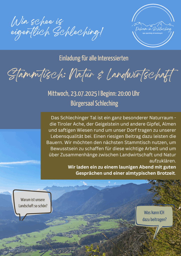 Dahoam in Schleching